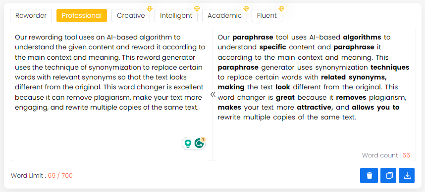 RewordingTool.io