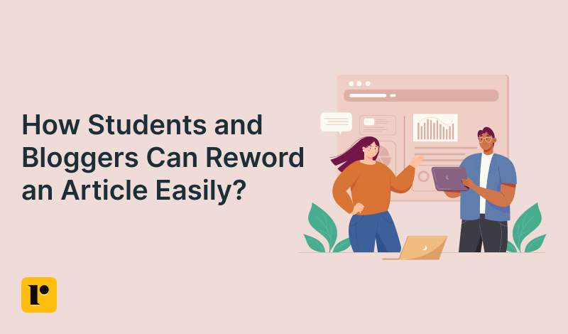 How Students and Bloggers Can Reword an Article